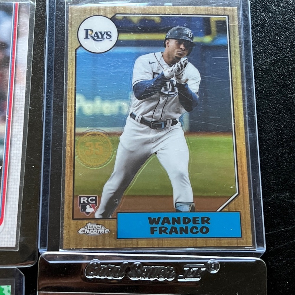 2022 Topps Chrome Wander Franco Topps 1987 87BC-13 Refractor Rookie 50% OFF!